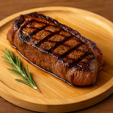 The Perfect NY Strip Steak (Grilled Medium-Rare)