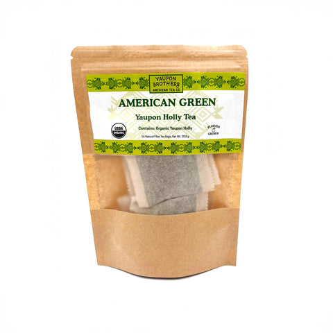 American Green Yaupon Holly Tea