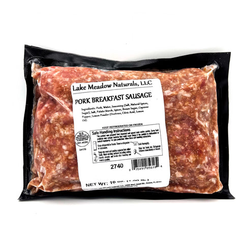 Salchicha de cerdo molida para el desayuno