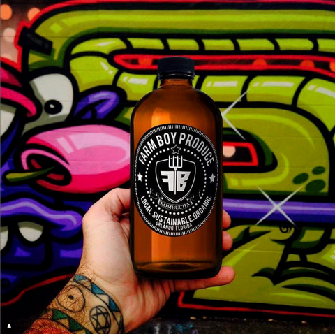 Pineapple Ginger Kombucha - Fresh by 4Roots