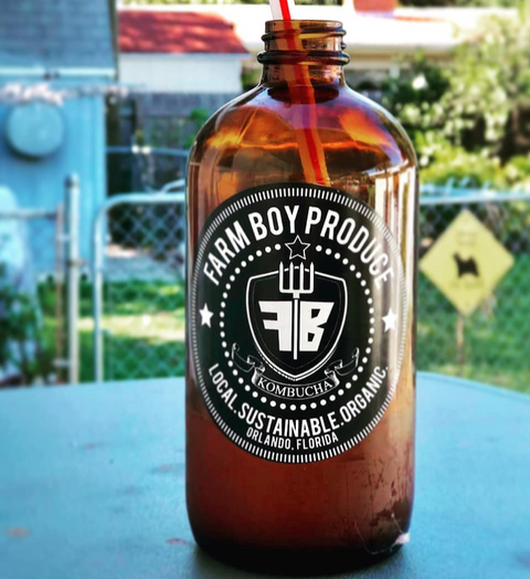 Peppermint Lavender Kombucha - Fresh by 4Roots