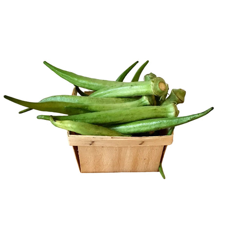 Organic Okra - 1 LB - LOCAL - Fresh by 4Roots