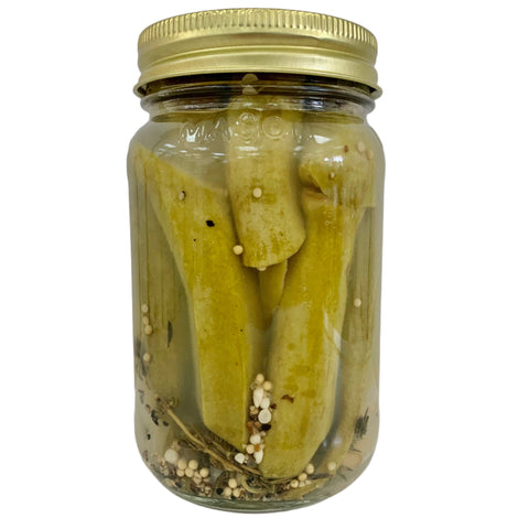Organic Pickled Okra - LOCAL - 16oz