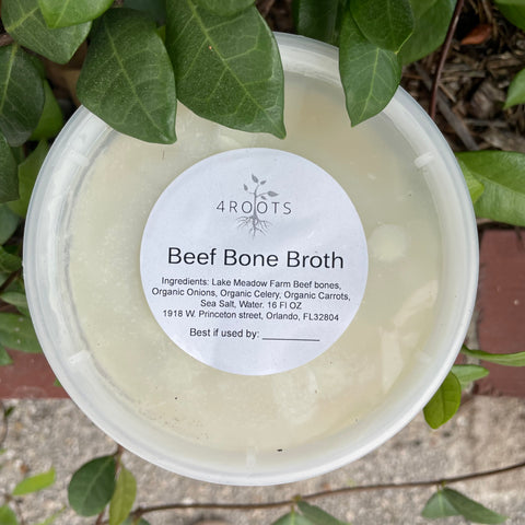 Beef Bone Broth - Fresh by 4Roots
