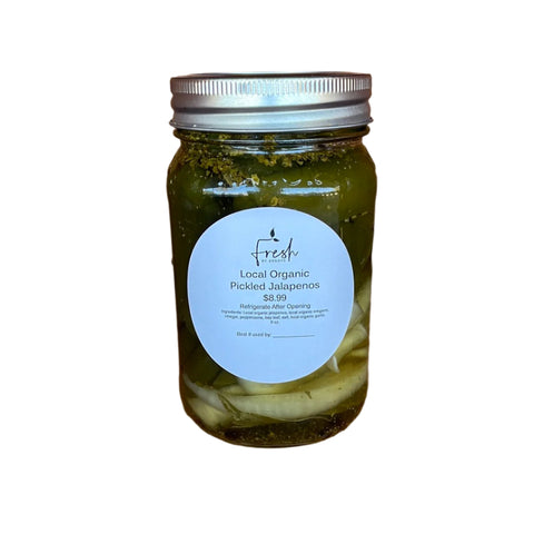Pickled Jalapeños - Fresh by 4Roots