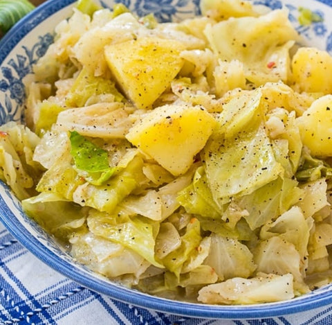 Smothered Cabbage and Potatoes