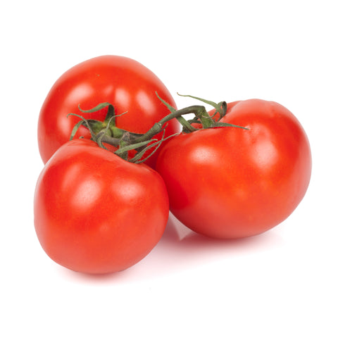 Locally grown Beefsteak Tomatoes from 4Roots Farm Campus, ripe and freshly harvested using organic practices