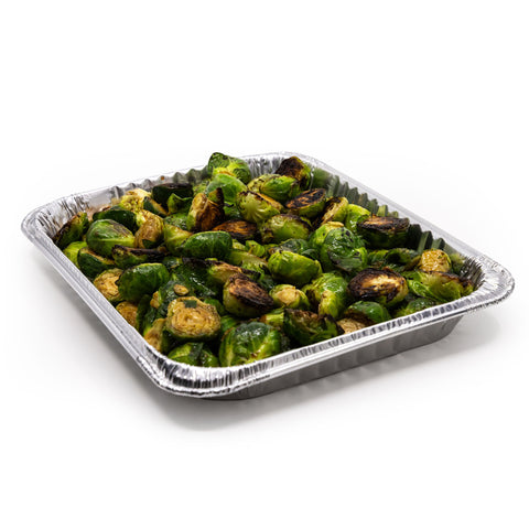 Coles de Bruselas con ajo y jengibre