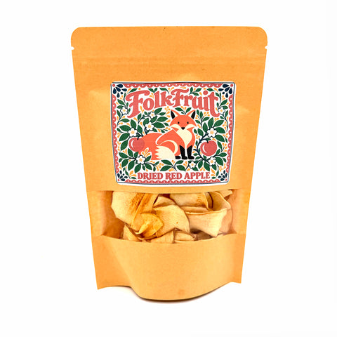 Dried Red Apple Slices