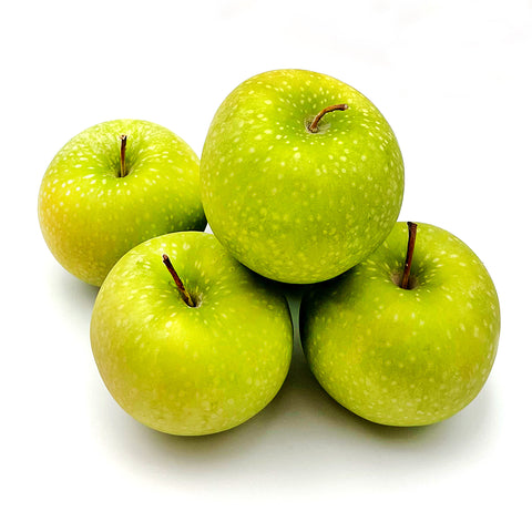 Fresh USDA organic Granny Smith apples with a crisp texture and tart flavor. Perfect for snacking, baking, or making fresh apple cider. Buy farm-fresh organic apples online for premium quality and taste.