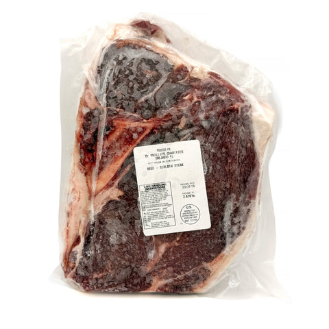 Dobby's Grand Champion Sirloin Steak from Fresh by 4Roots, premium local Florida beef from the 2025 Grand Champion Steer raised by South Lake 4-H.