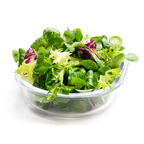 5 oz package of fresh Spring Mix featuring local baby arugula, spinach, and seasonal lettuces from Florida farms

