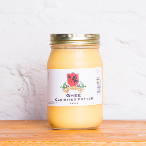Ghee Clarified Butter - One Pint (Lake Meadows)