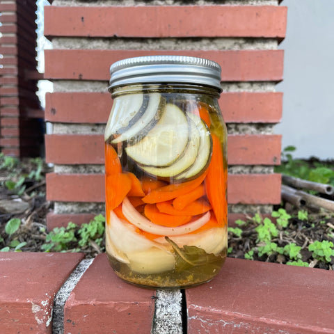 Local Organic Pickled Vegetables