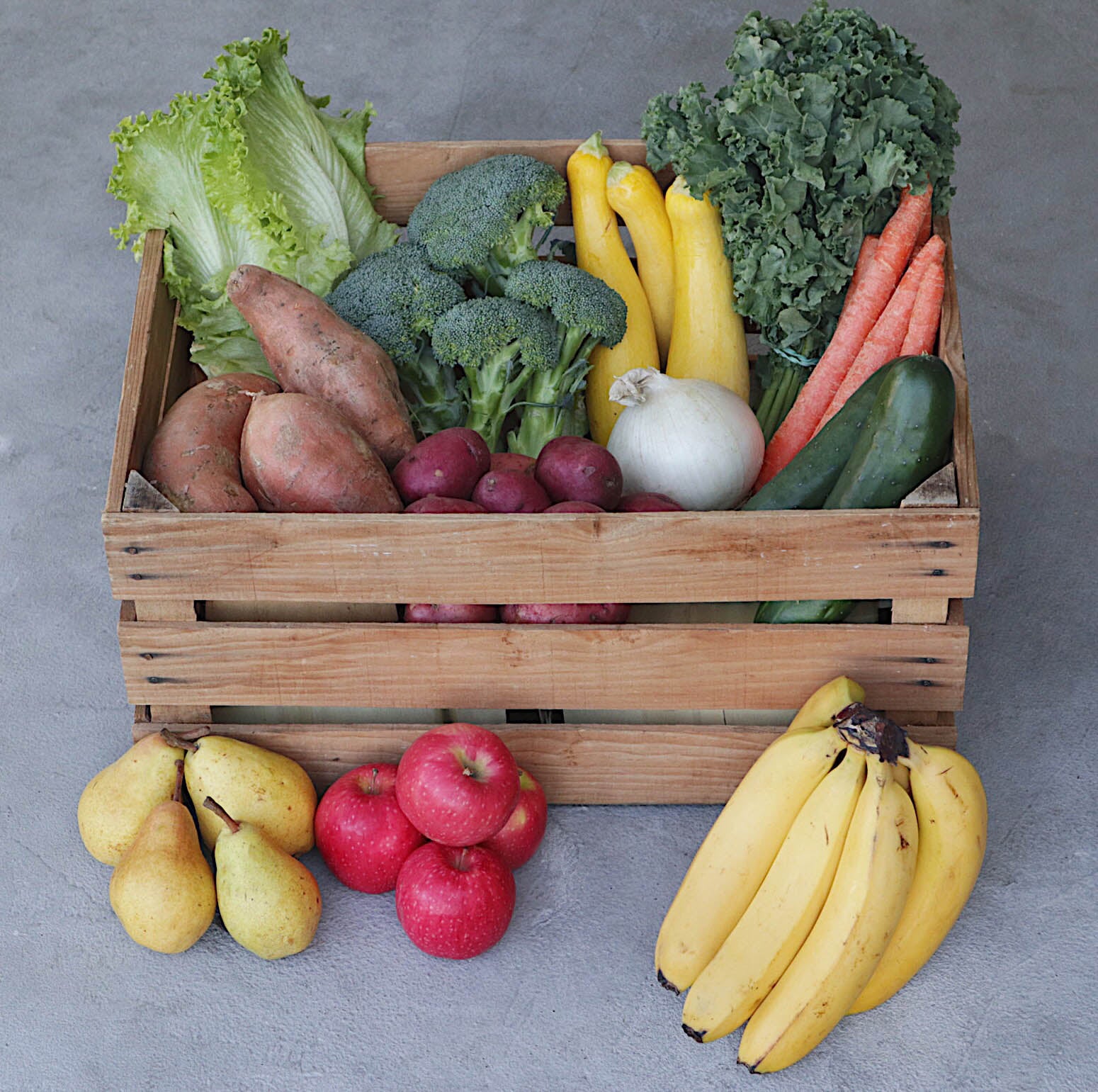 Produce box clearance