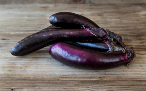 Organic Italian Eggplant - 1 LB - LOCAL